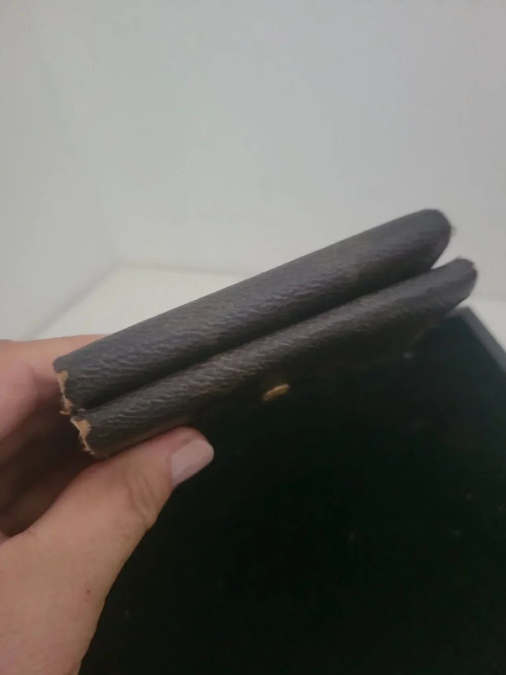 Louis Vuitton Much Loved Brown BiFold Men's Logo Wallet
